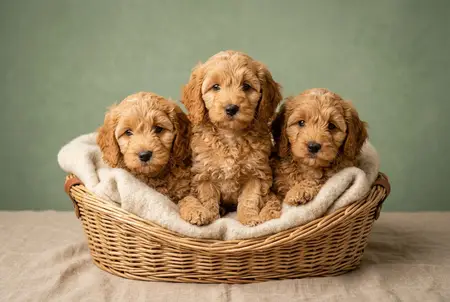 Cockapoo pups · Litter 'Honey'